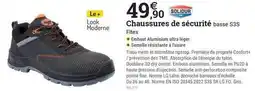 Espace emeraude Look - chaussures de sécurité basse s3s offre