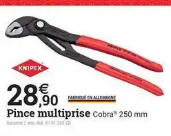 Espace emeraude Pince multiprise cobra offre