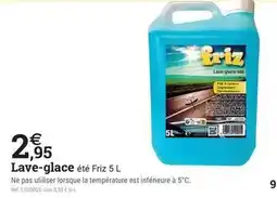 Espace emeraude Lave-glace offre
