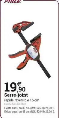 Espace emeraude Serre-joint offre