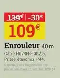 Espace emeraude Enrouleur offre