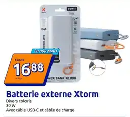 Action Xtorm - batterie externe offre