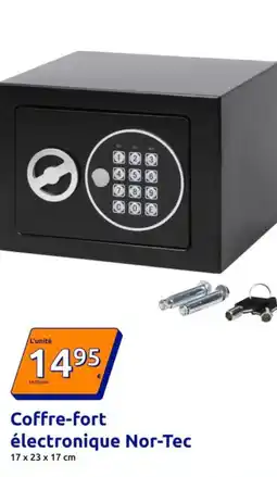 Action Coffre-fort électronique offre