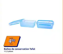 Action Tefal - boîtes de conservation offre