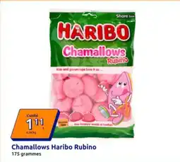 Action Haribo - chamallows offre