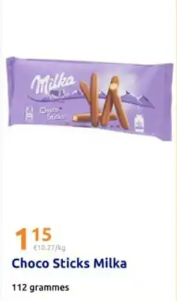 Action Milka - choco sticks offre