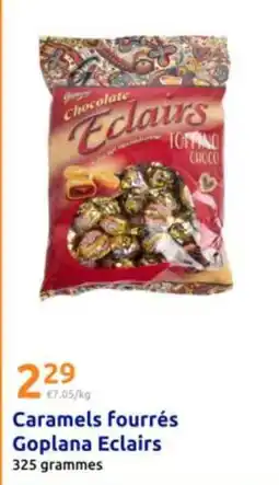 Action Caramels fourrés goplana eclairs offre