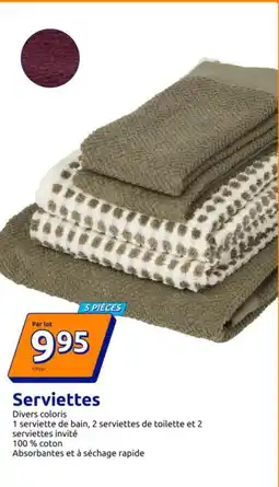 Action Serviettes offre