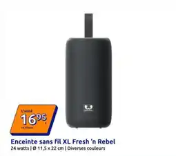 Action Watts - enceinte sans fil xl fresh 'n rebel offre