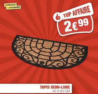 Tapis demi-lune