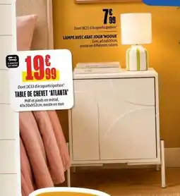 L'incroyable Lampe avec abat tour offre