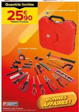 Castorama Performance power - mallette a outils offre