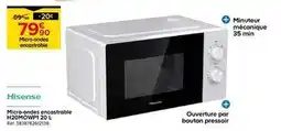 Castorama Hisense - micro-ondes encastrable h20mowp1 offre