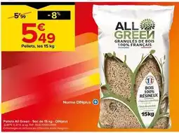 Castorama All green - pellets offre