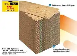 Castorama Dalle osb 3 plancher offre