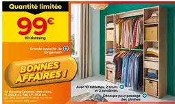 Castorama Kit dressing sonoma effet chene offre
