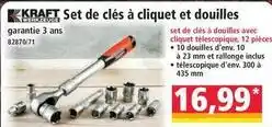 Norma Set de clés à cliquet et douilles offre