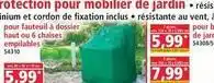 Norma Protection pour mobilier de jardin offre