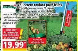 Norma Collecteur roulant pour fruits offre