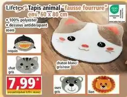 Norma Lifetex - tapis animal fausse fourrure offre