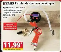 Norma Kraft - pistolet de gonflage numérique offre