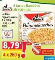 Norma Kauffer's - lardons, oignons, crème offre