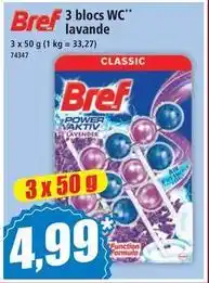 Norma Bref - 3 blocs wc offre