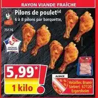 Norma Siebert - rayon viande fraiche pilons de poulet offre
