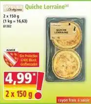 Norma Quiche lorraine offre