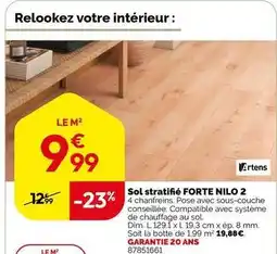 Weldom Artens - sol stratifie forte nilo 2 offre