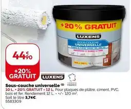 Weldom Luxens - sous-couche universelle offre