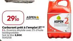 Weldom Aspen - carburant pret a l'emploi 2t offre