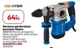 Weldom Dexter - marteau perforateur burineur filaire offre