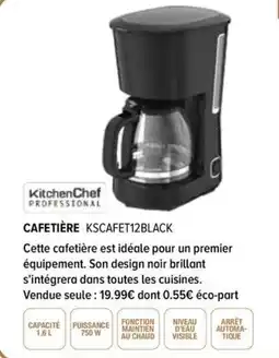 Gitem KitchenChef CAFETIÈRE offre