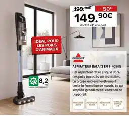 Gitem Bissell Aspirateur balai 3 en 1 4090N offre