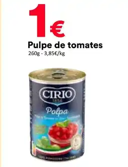 Hmarket Cirio pulpe de tomates offre