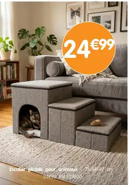 b&m Escalier pliable pour animaux offre