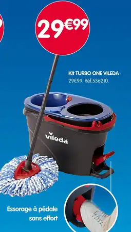 b&m Vileda kit turbo one offre