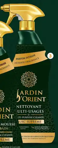 b&m Jardin d'orient pistolet mousse salle de bain offre