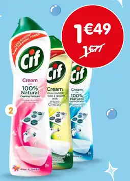 b&m Cif crème offre