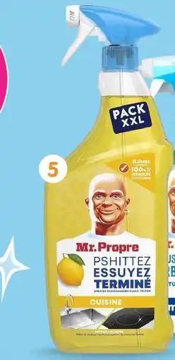 b&m Mr propre nettoyant bicarbonate offre