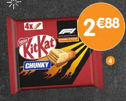 b&m Kitkat barres chunky caramel offre