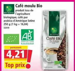 Norma Bio sonne café moulu bio offre