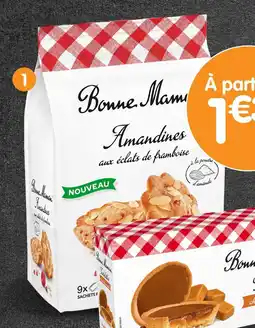 b&m Bonne maman amandines framboise offre
