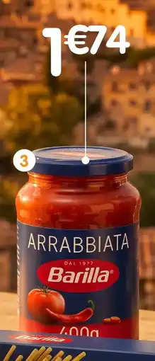 b&m Barilla sauce arrabbiata offre