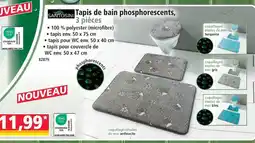 Norma Santosini tapis de bain phosphorescents offre