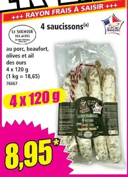 Norma Le séchoir des alpes 4 saucissons offre