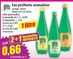 Norma Maison perrier eau pétillante aromatisée offre