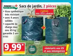 Norma Power gaden sacs de jardin, 2 pièces offre
