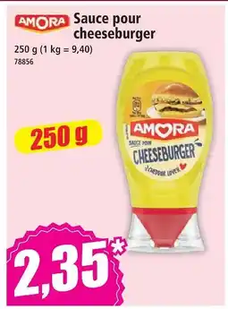 Norma Amora sauce pour cheeseburger offre
